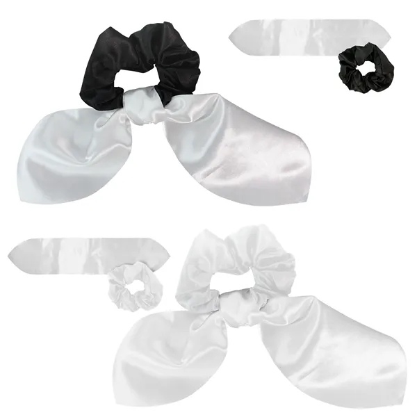 Scrunchie with Full Color Bow... from ASI 30208 A P Specialties / AP Specialties