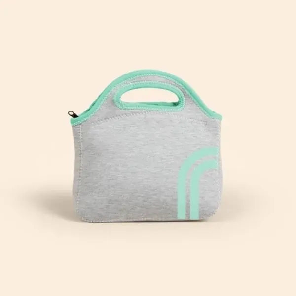 High-Quality Neoprene Two-Handled Lunch Bag with zipper closure and customizable colored... from ASI 74710 Numo / NUMO