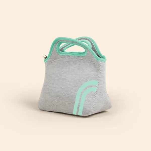 High-Quality Neoprene Two-Handled Lunch Bag with zipper closure and customizable colored... from ASI 74710 Numo / NUMO