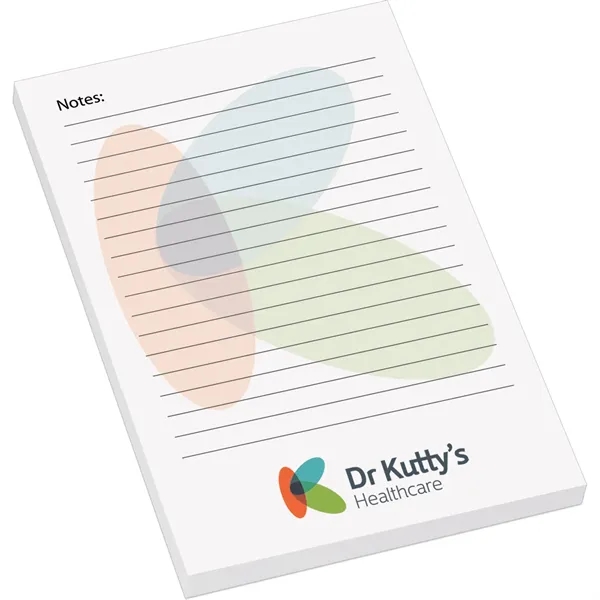 Earth-friendly adhesive notepad measuring 4" x 6" with 50 sheets.... from ASI 54100 Fields Manufacturing Inc / TargetLine®