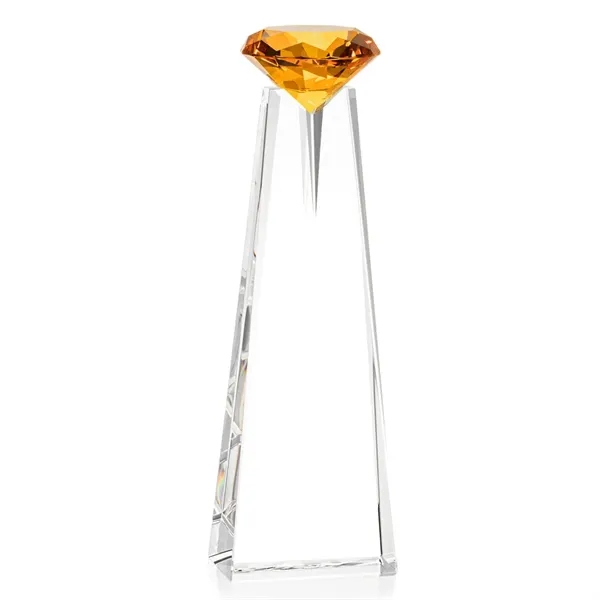 The thick Optical Crystal tower of the Alicia is uniquely beveled... from ASI 84592 St Regis Group / St Regis