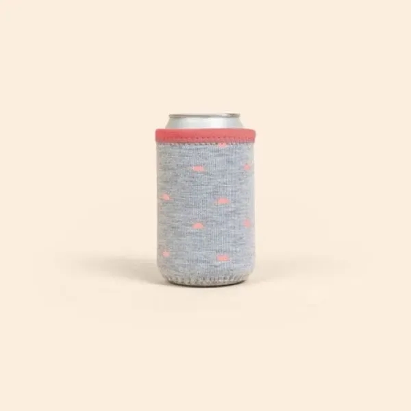 Heathered Jersey Knit Neoprene, collapsible insulator with sewn-in bottom & customizable... from ASI 74710 Numo / NUMO