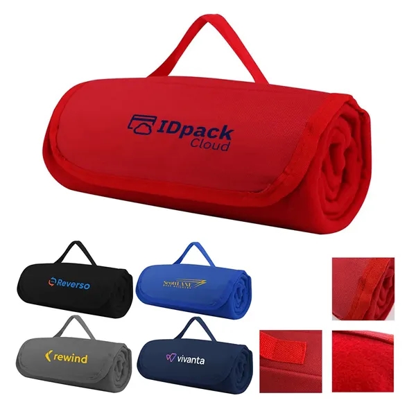 Roll-up Blanket with Carry Strap... from ASI 31517 Admart Products