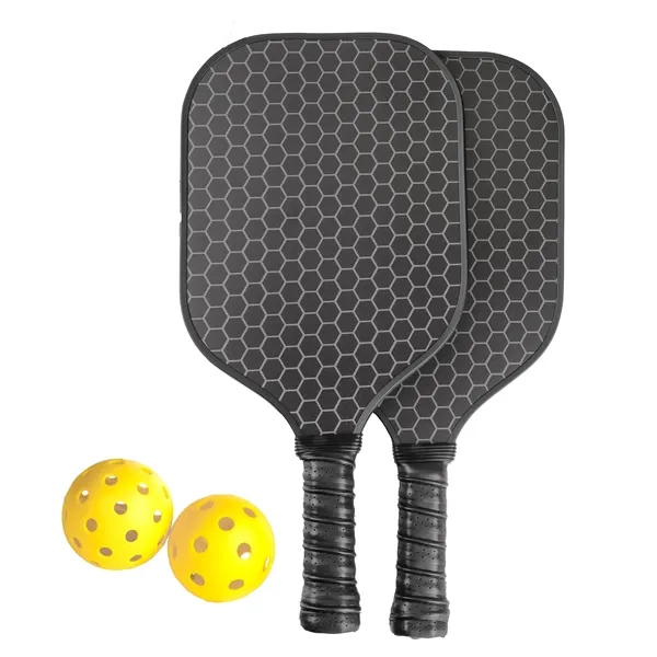 4-Piece Carbon Fiber Pickleball Set. Join in on the fastest growing... from ASI 46755 Cosmo Promos