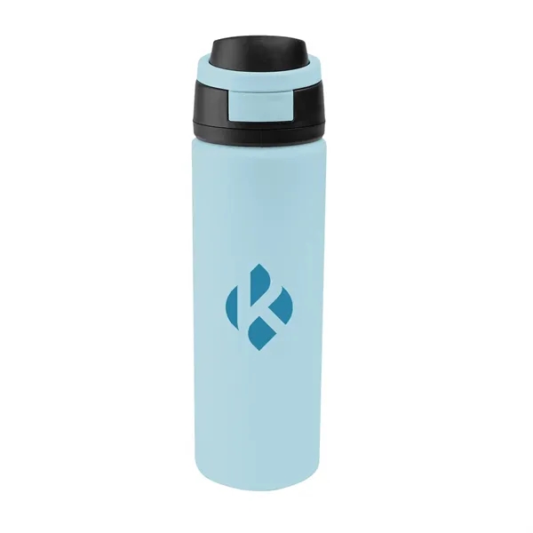 24 oz. stainless steel bottle with push-button lid.... from ASI 61125 Hit Promotional Products / Hit®