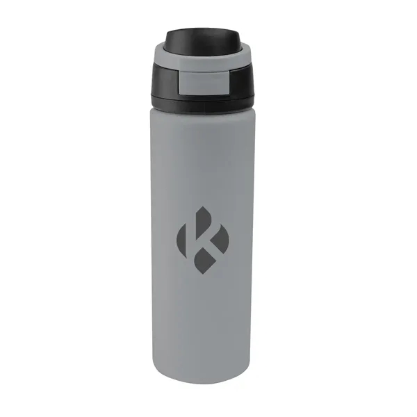 24 oz. stainless steel bottle with push-button lid.... from ASI 61125 Hit Promotional Products / Hit®
