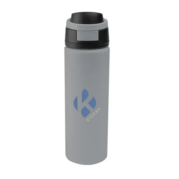 24 oz. stainless steel bottle with push-button lid.... from ASI 61125 Hit Promotional Products / Hit®