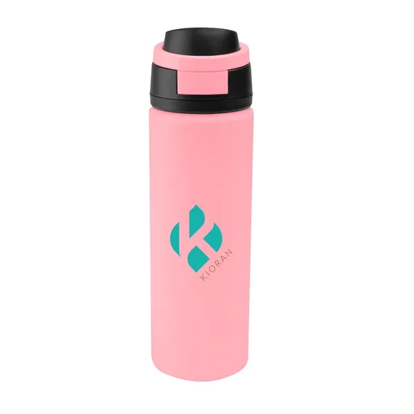 24 oz. stainless steel bottle with push-button lid.... from ASI 61125 Hit Promotional Products / Hit®