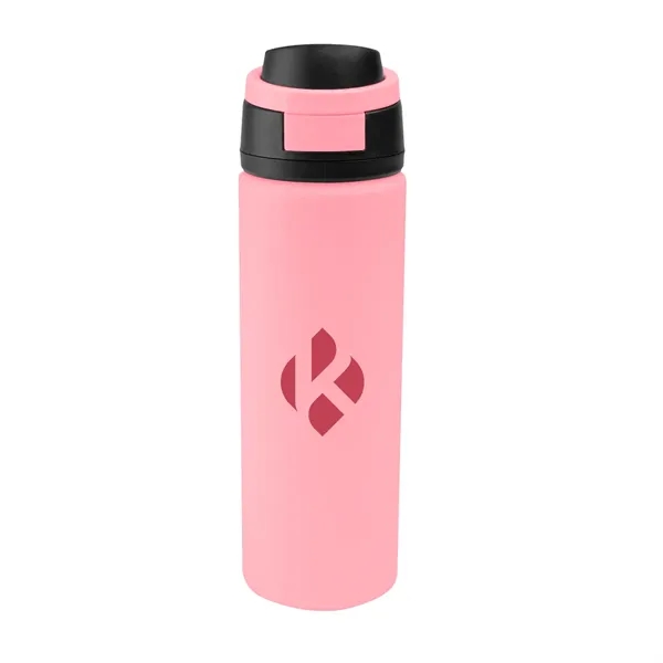 24 oz. stainless steel bottle with push-button lid.... from ASI 61125 Hit Promotional Products / Hit®