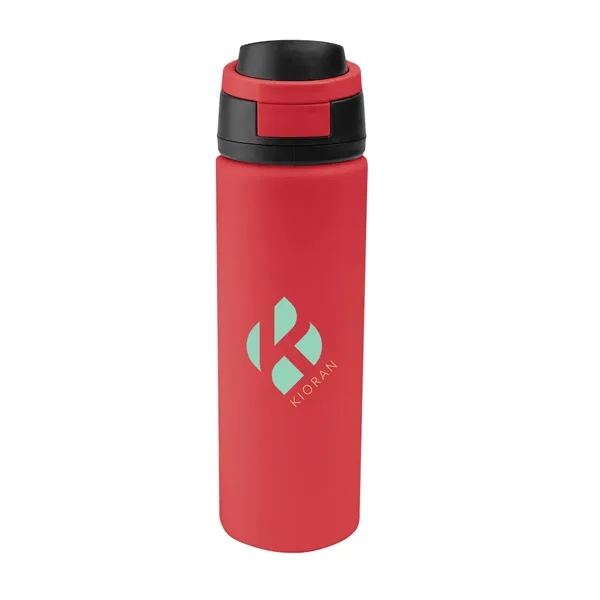 24 oz. stainless steel bottle with push-button lid.... from ASI 61125 Hit Promotional Products / Hit®