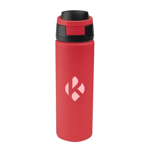 24 oz. stainless steel bottle with push-button lid.... from ASI 61125 Hit Promotional Products / Hit®