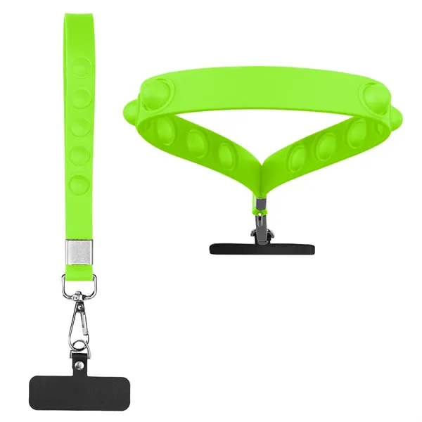 Push-pop phone tether wristlet.... from ASI 61125 Hit Promotional Products / Hit®