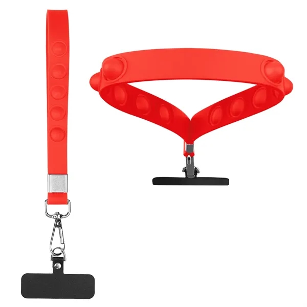 Push-pop phone tether wristlet.... from ASI 61125 Hit Promotional Products / Hit®