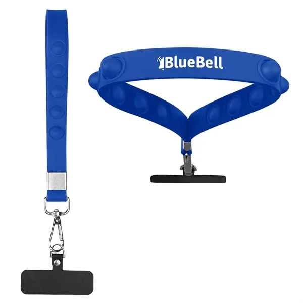 Push-pop phone tether wristlet.... from ASI 61125 Hit Promotional Products / Hit®