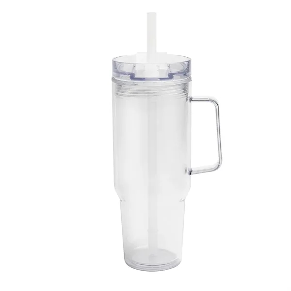 40 oz. double wall insulated tumbler with lid and straw.... from ASI 61125 Hit Promotional Products / Hit®