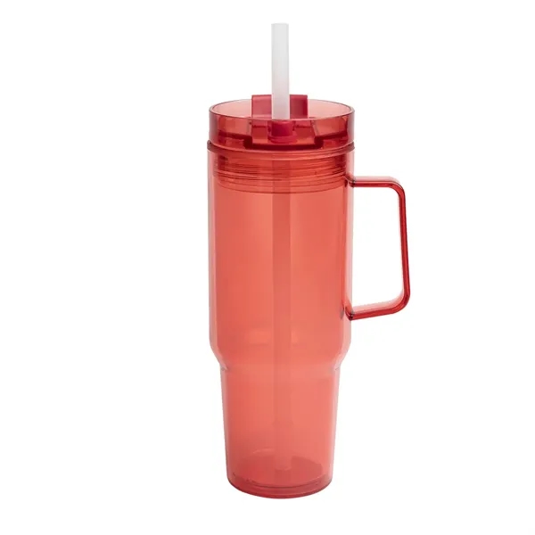 40 oz. double wall insulated tumbler with lid and straw.... from ASI 61125 Hit Promotional Products / Hit®