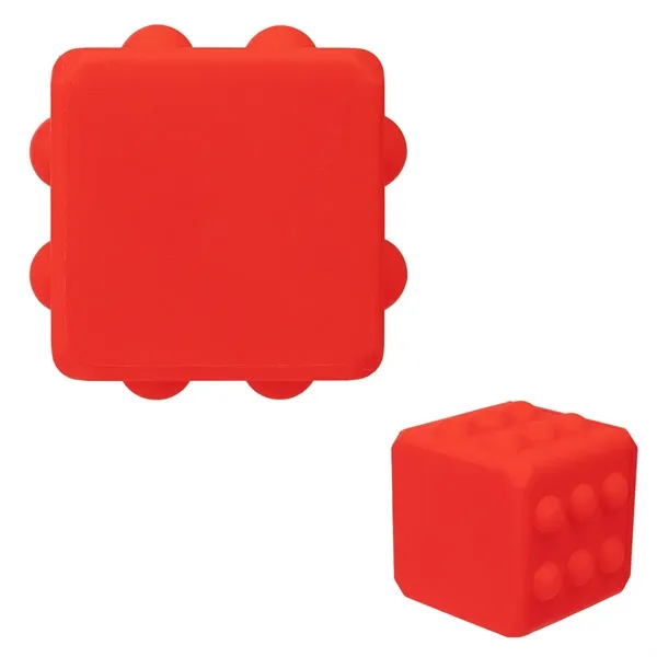 Push-pop cube shaped fidget toy.... from ASI 61125 Hit Promotional Products / Hit®
