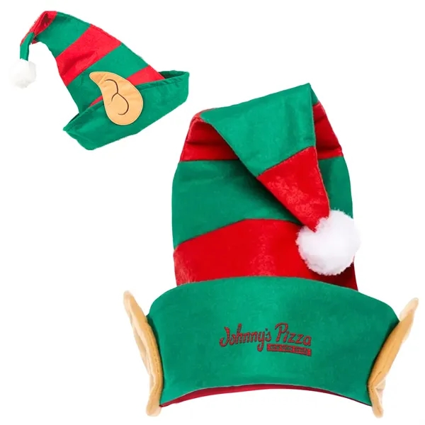 Elf Hat With Ears. Spread Holiday cheer while boosting your brand.... from ASI 90807 Tekweld
