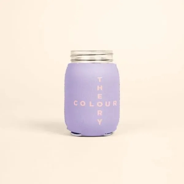 Neoprene collapsible beverage insulator.  Customizable colored stitching. Straw & Jar... from ASI 74710 Numo / NUMO