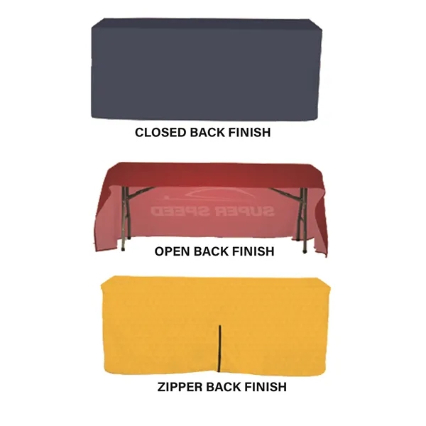 Fitted Economy Table Cover for 4,6 or 8ft tables. 6oz 300... from ASI 49891 Discount Marketing Products / DMP