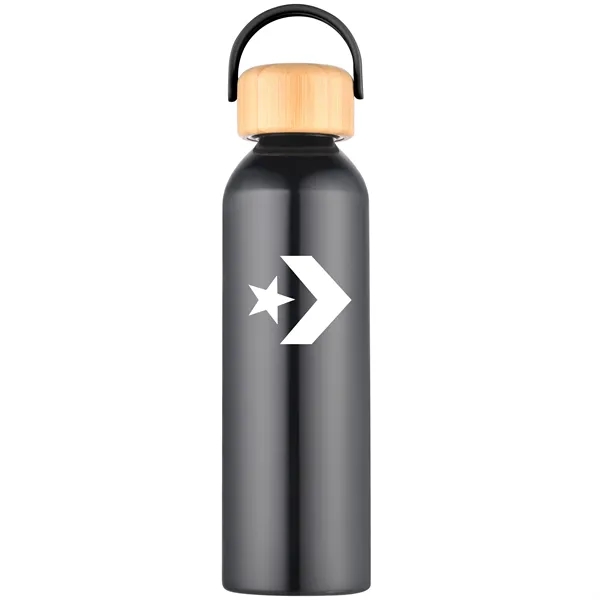 24 oz. eco sports water bottle with bamboo lid and carrying... from ASI 68190 Lungsal / Lungsal