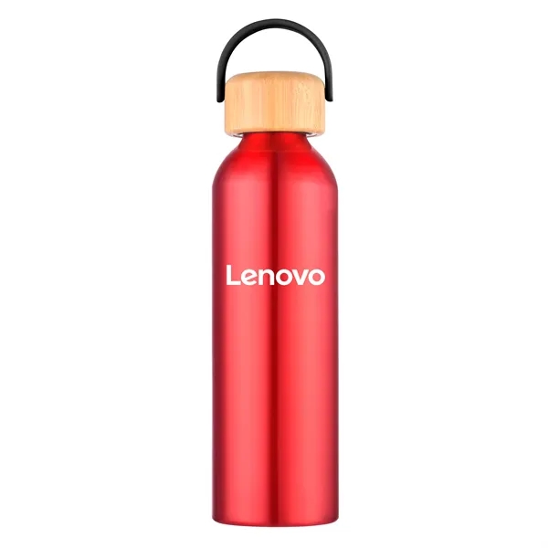 24 oz. eco sports water bottle with bamboo lid and carrying... from ASI 68190 Lungsal / Lungsal