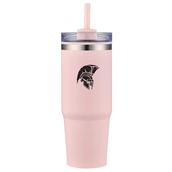 30 oz. vacuum sealed tumbler mug with powdered finish and color... from ASI 68190 Lungsal / Lungsal