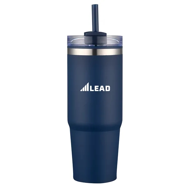 30 oz. vacuum sealed tumbler mug with powdered finish and color... from ASI 68190 Lungsal / Lungsal