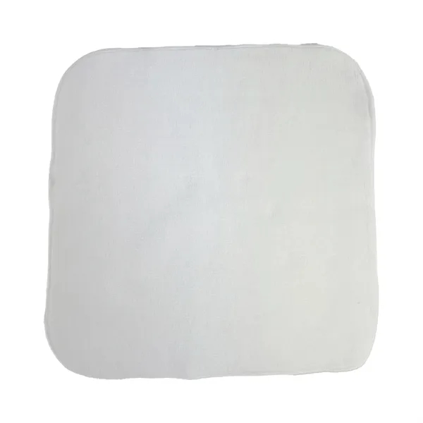 Full Color Sublimated Washcloth: 13" x 13", sheared microfiber polyester front,... from ASI 92980 WOV-IN® / Universal Strap/Wov-In Line