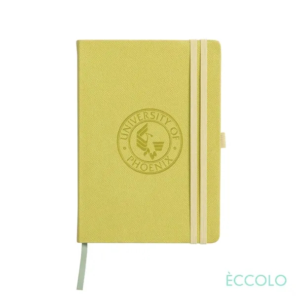 The Eccolo® Vogue Textured Journal with Elastic combines style and functionality... from ASI 84592 St Regis Group
