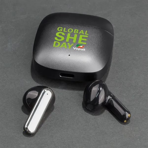 The Sleek Metal Point TWS Earbuds is the first Metal TWS... from ASI 90154 Sunjoy Group Inc