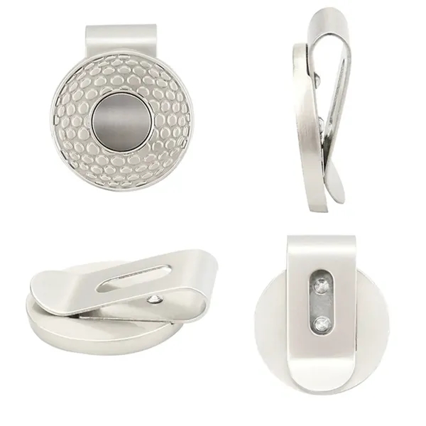 Magnetic cap clip golf ball marker plus full color epoxy dome... from ASI 37218 Athena Promo (tm)