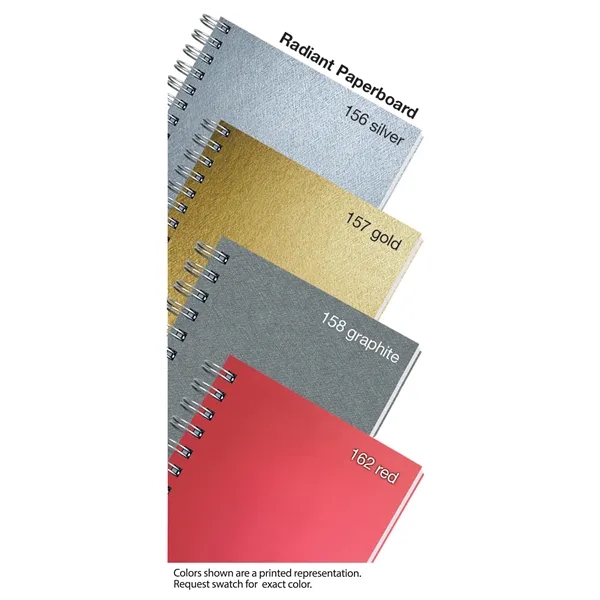 4" x 6" journal with heavyweight paperboard cover and 100 sheets.... from ASI 50873 Drum-Line / Drum-line Inc