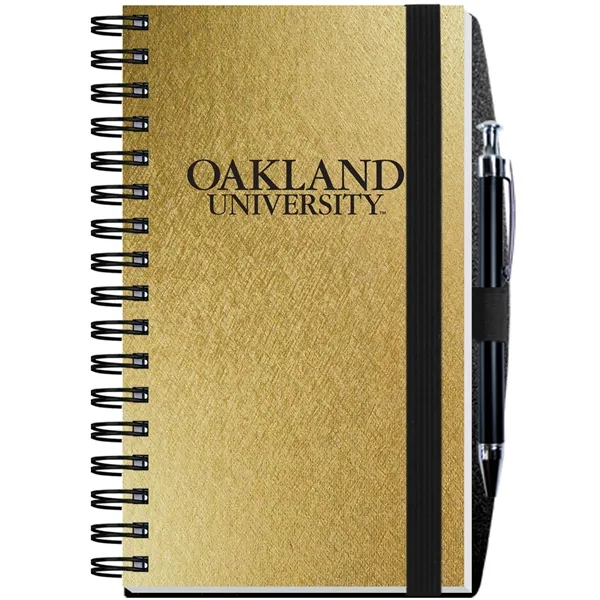 5 1/4" x 8 1/4" journal with heavyweight paperboard cover, 100... from ASI 50873 Drum-Line / Drum-line Inc