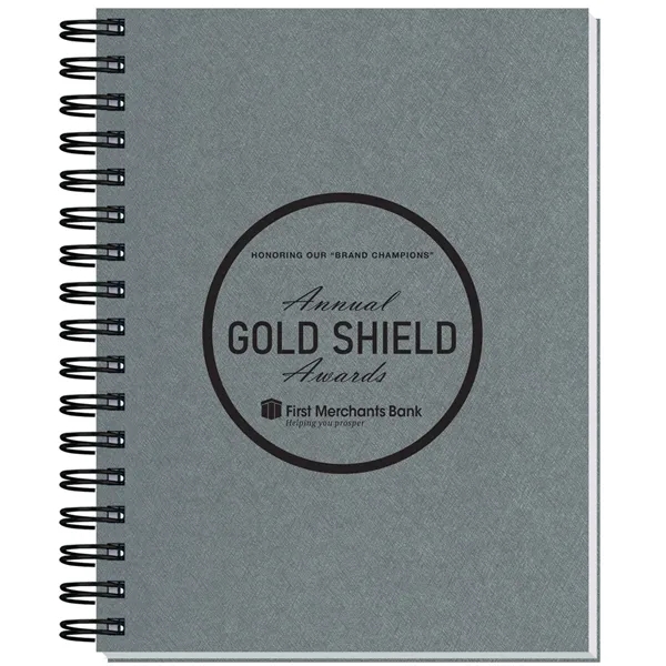 6 1/2" x 8 1/2" journal with heavyweight paperboard cover and... from ASI 50873 Drum-Line / Drum-line Inc