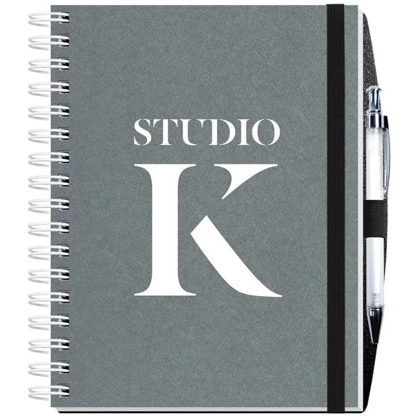 6 1/2" x 8 1/2" journal with heavyweight paperboard cover, 100... from ASI 50873 Drum-Line