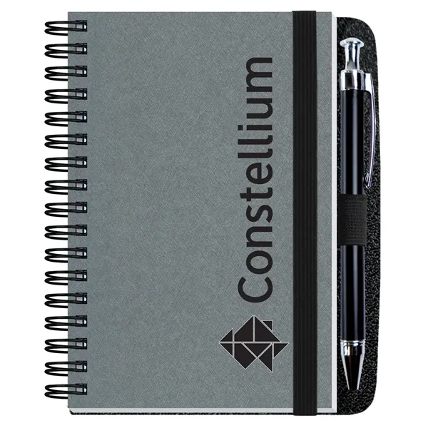 4" x 6" journal with heavyweight paperboard cover, 50 sheets and... from ASI 50873 Drum-Line / Drum-line Inc