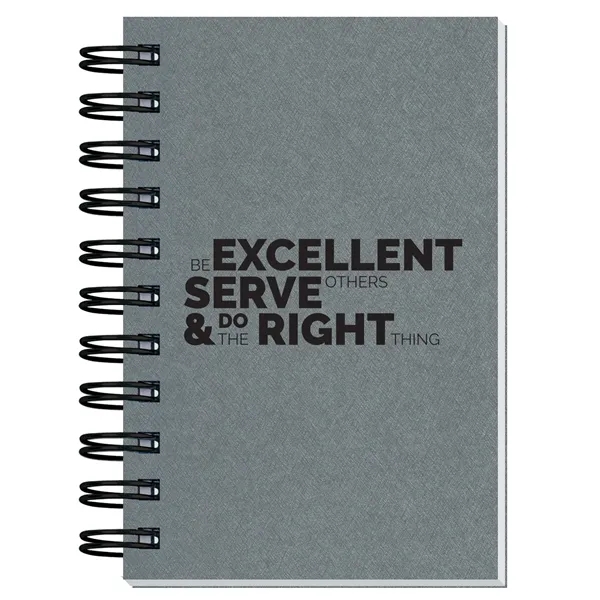 4" x 6" journal with heavyweight paperboard cover and 100 sheets.... from ASI 50873 Drum-Line / Drum-line Inc