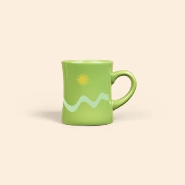 Ceramic 10oz Curvy Diner Mug.... from ASI 74710 Numo / NUMO