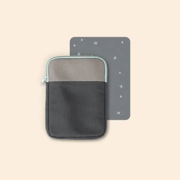 USA milled, heavy-weight canvas exterior.  The Tablet Reader Sleeve's branding... from ASI 74710 Numo / City Cut & Sew