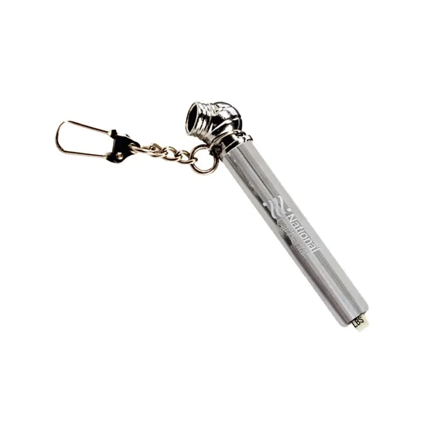 Mini tire pressure gauge key chain, 3 1/4" x 5/8".... from ASI 84592 St Regis Group