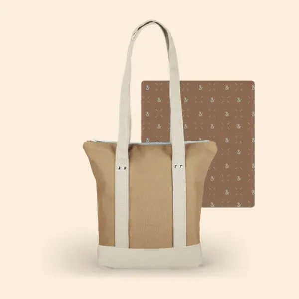 Tote Bag is USA milled, with a heavy-weight canvas exterior. ... from ASI 74710 Numo / City Cut & Sew