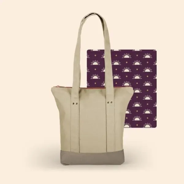 Tote Bag is USA milled, with a heavy-weight canvas exterior. ... from ASI 74710 Numo / City Cut & Sew