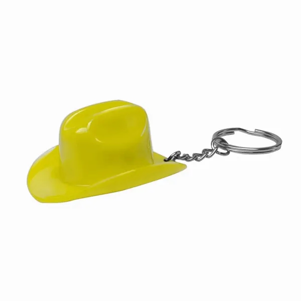 Miniature plastic cowboy hat bottle opener key tag.... from ASI 31517 Admart Products / Admart Line