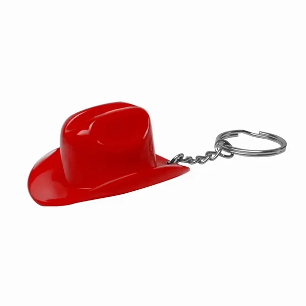 Miniature plastic cowboy hat bottle opener key tag.... from ASI 31517 Admart Products / Admart Line