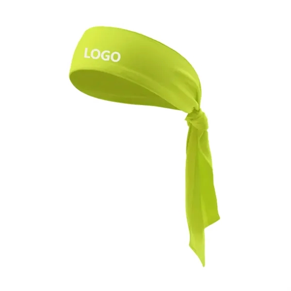 Athletic tie-up non-slip headband plus 1 color silkscreen imprint on 1... from ASI 37218 Athena Promo (tm)
