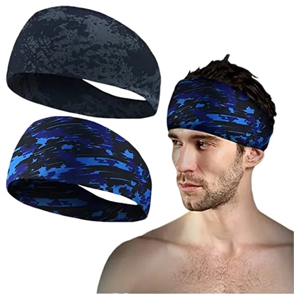 Unisex breathable fitness headband plus 1 color silkscreen imprint on 1... from ASI 37218 Athena Promo (tm)