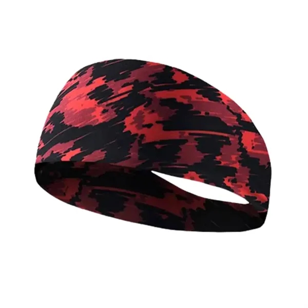 Unisex breathable fitness headband plus 1 color silkscreen imprint on 1... from ASI 37218 Athena Promo (tm)