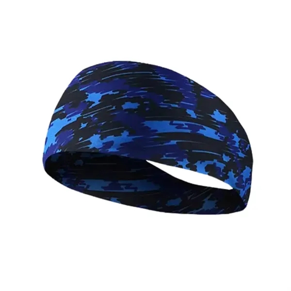 Unisex breathable fitness headband plus 1 color silkscreen imprint on 1... from ASI 37218 Athena Promo (tm)