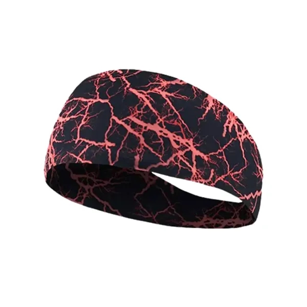 Unisex breathable fitness headband plus 1 color silkscreen imprint on 1... from ASI 37218 Athena Promo (tm)